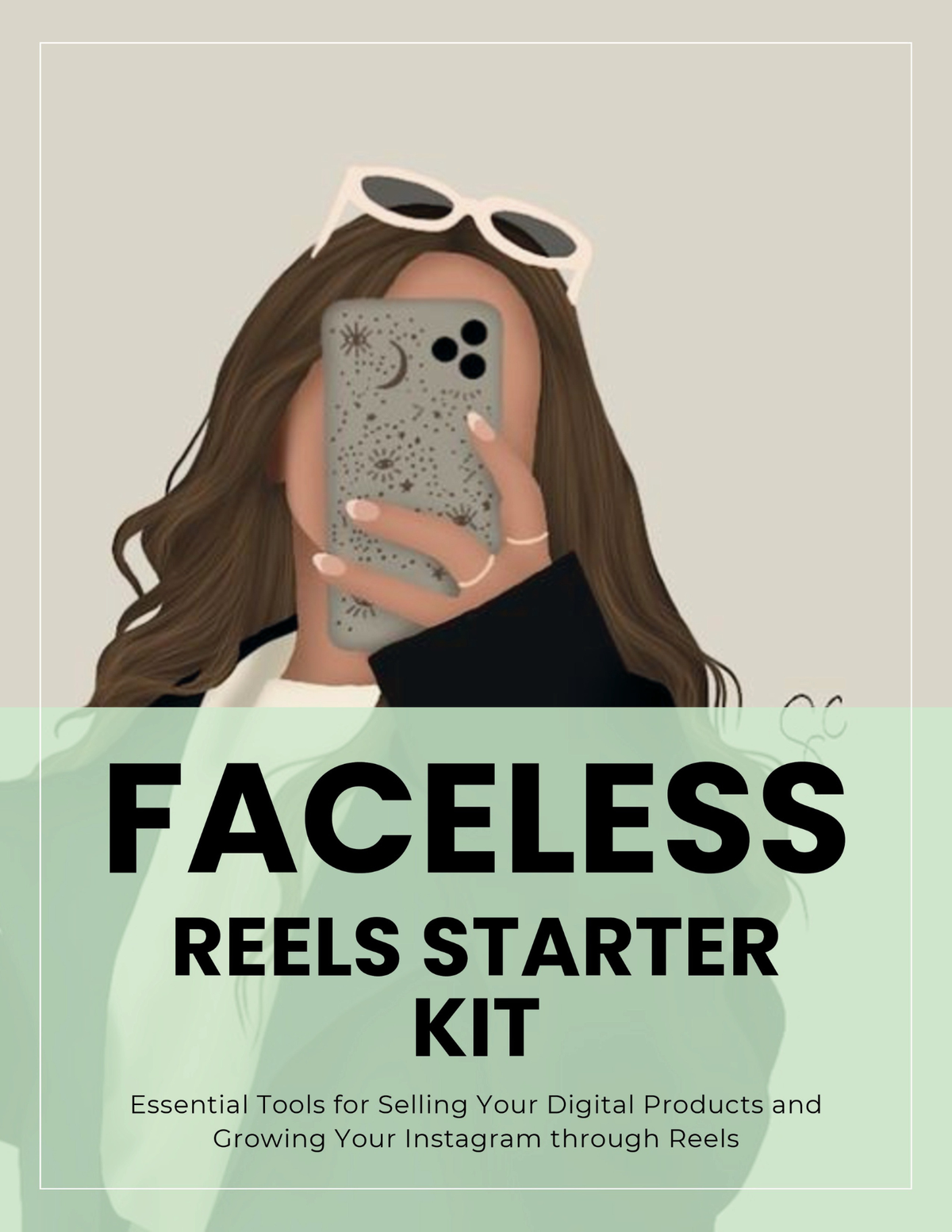 "Ready-to-post reels examples for faceless content creators"