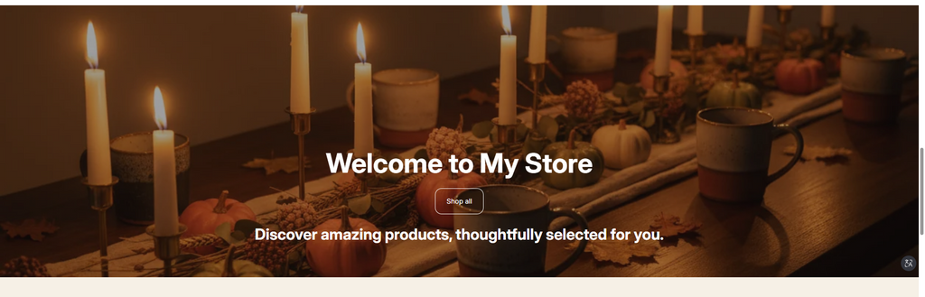 Seasonal Thanksgiving Store — Complete Digital Styling Kit