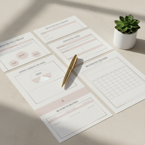 Worksheets Flat Lay